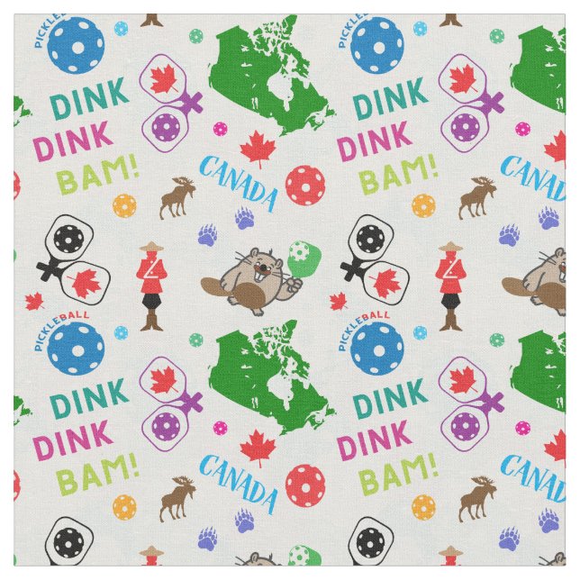 Tissu Pickleball Canada icons2, taille de tuiles personn (Fermer)