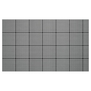 Tissu Pied de fond noir blanc