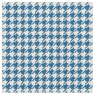 Tissu Pied-de-poule bleu et blanc de prise d'air