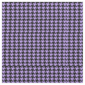 Tissu Pied-de-poule pourpre et noir vintage
