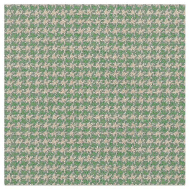 Tissu Pied-de-poule vert clair (Fermer)