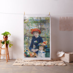 Tissu Pierre-Auguste Renoir - Deux soeurs sur la terrass