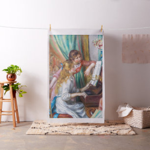 Tissu Pierre Auguste Renoir - Jeunes filles au piano