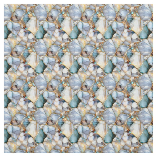Tissu Pierres multipolaires (Échantillon)