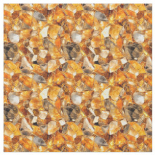Tissu Pierres orange