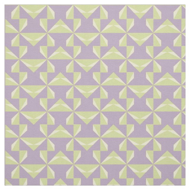 Tissu Piges de sage sur Plum Purple (Échantillon)
