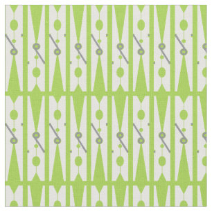 Tissu Pince à linge vert clair et blanche modelée