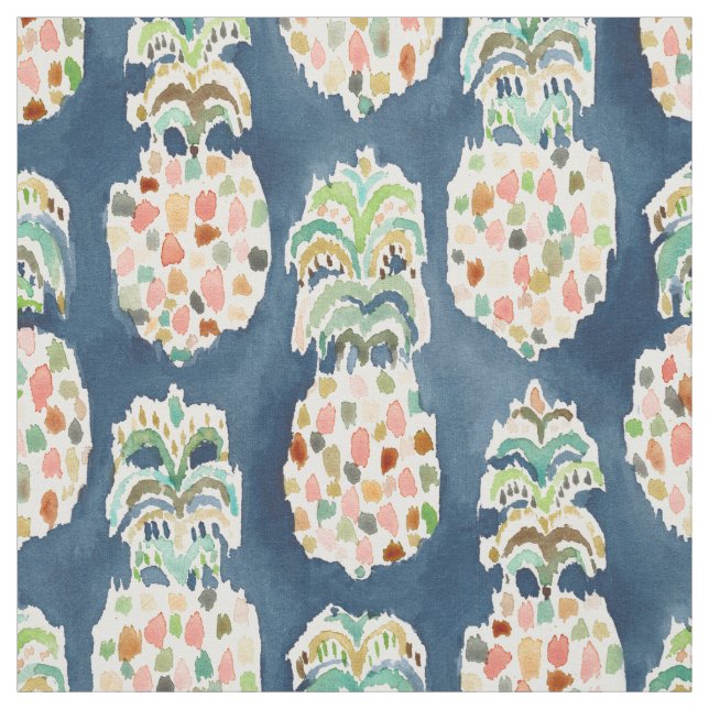 Tissu PINEAPP POUR CELA ananas colorés (Échantillon)