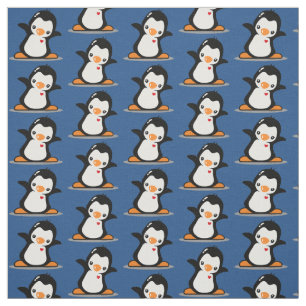 Tissu Pingouin