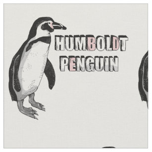 Tissu Pingouin Humboldt
