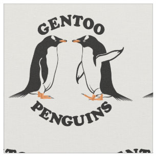 Tissu Pingouins Gentoo