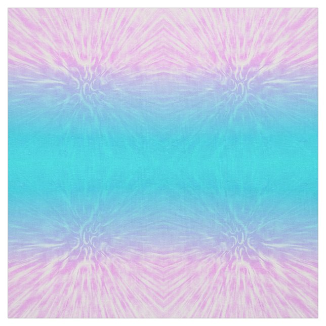 Tissu PInk Blue Zoom Fabirc (Échantillon)