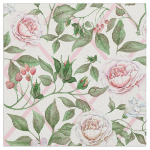 Tissu Pink Roses