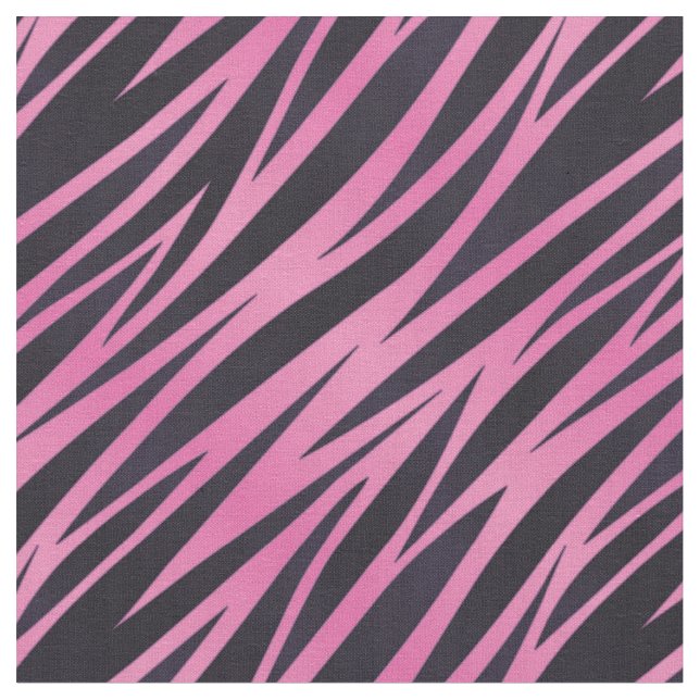 Tissu Pink Zebra Stripe (Fermer)