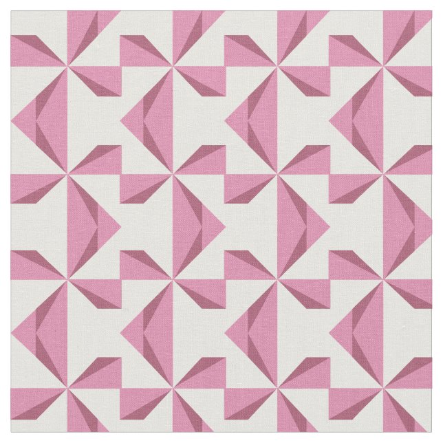 Tissu Pinroues de canneberge (Fermer)