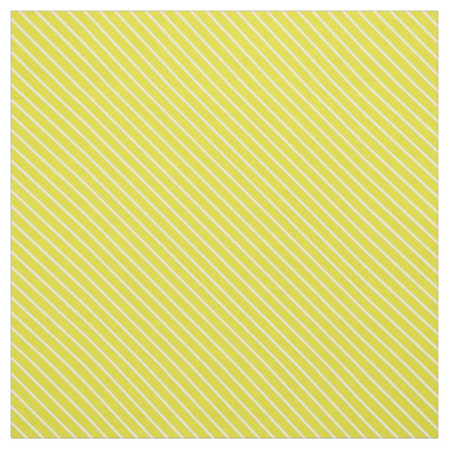 Tissu Pinstripes diagonales - moutarde jaune et blanc (Échantillon)