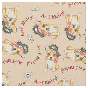 Tissu Pirate French Bulldog