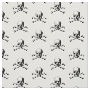Tissu Pirate Skull Crossbones Manteau d'armoiries Crest