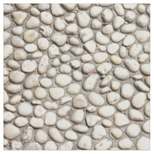 Tissu Piste de galets en pierre Promenade Sidewalk Rocks