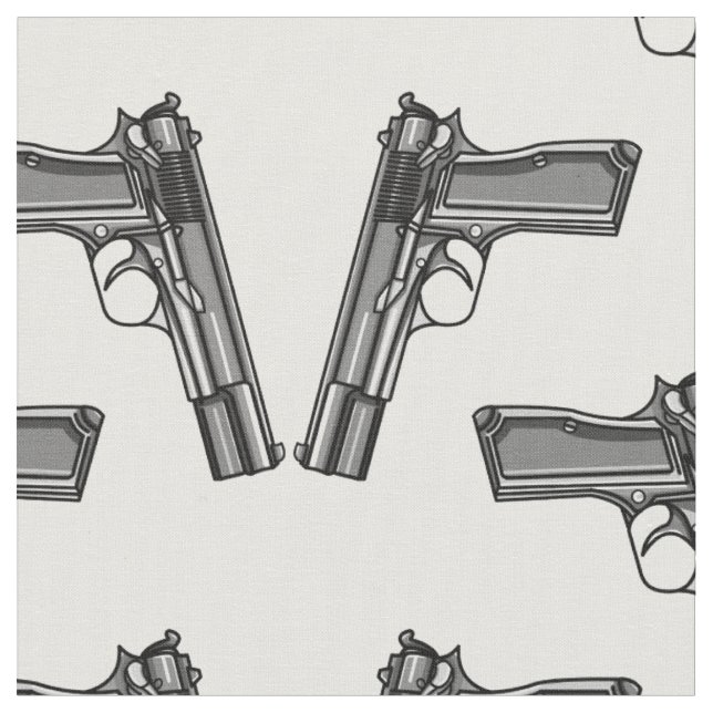Tissu Pistols, Illustration d'arme de poing (Fermer)
