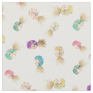 Tissu PixDezines Aloha Pineapples/DO-IT-YOURSELF Arrière