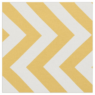 Tissu PixDezines DIY couleur/motif chevron/jaune