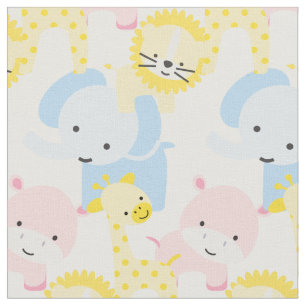 Tissu PixDezines safari jungle/DO-IT-YOURSELF texte+arri