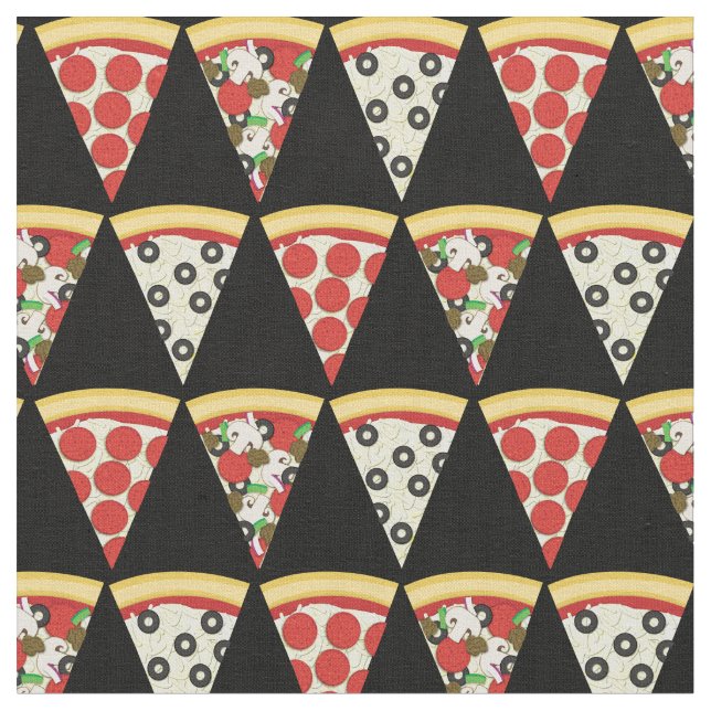 Tissu Pizza Cuisine Enfants (Fermer)