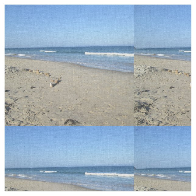 Tissu Plage sablonneuse (Fermer)