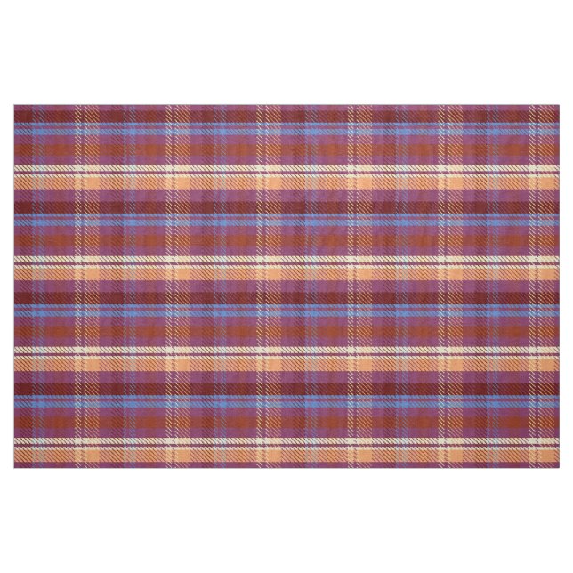 Tissu Plaid ancien de (Fat Quarter)
