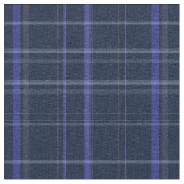 Tissu Plaid Bleu Avec Des Tissus Violets Et Brown (Fermer)