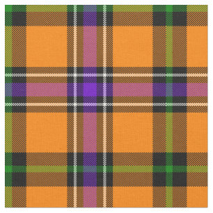 Tissu Plaid de Halloween