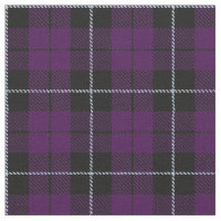 Plaid de pourpre/prune avec rayure blanche/noire