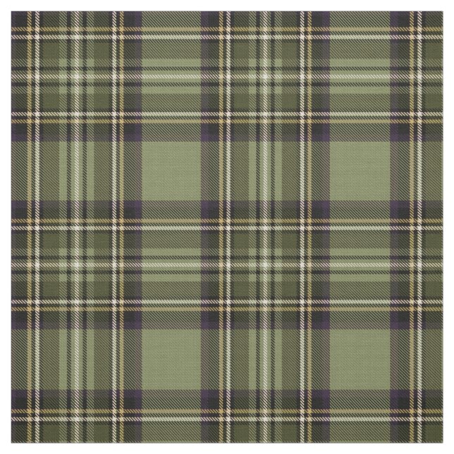 Tissu Plaid de sépia vert/bleu/jaune/blanc/noir de (Échantillon)