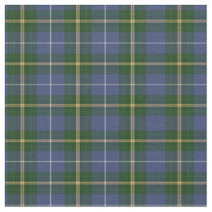 Tissu Plaid de tartan bleu de la Nouvelle-Écosse de