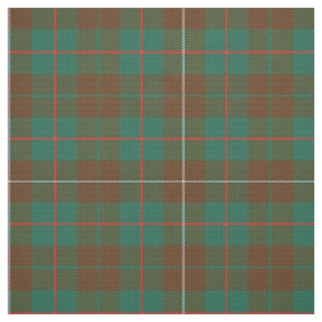 Tissu Plaid de tartan écossais de chasse de MacKinnon de (Échantillon)