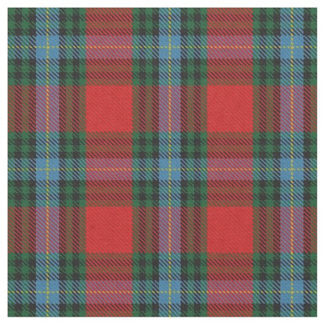 Tissu Plaid de tartan écossais de MacLea Livingstone de (Fermer)