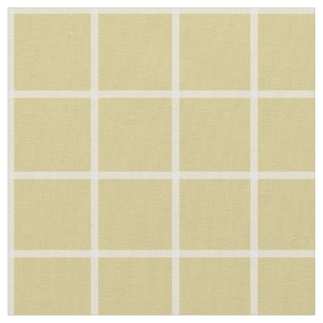 Tissu Plaid jaune de contrôle de vitre (Fermer)