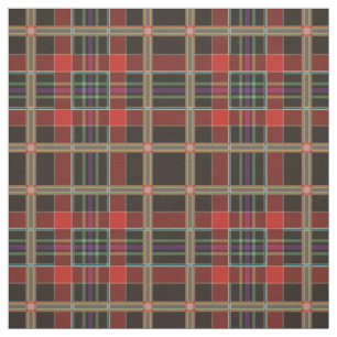 Tissu Plaid multicolore (Tartan)