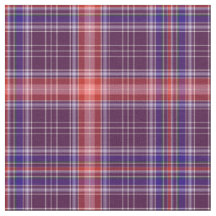 Plaid pourpre, bleu, et rouge vintage de mariage