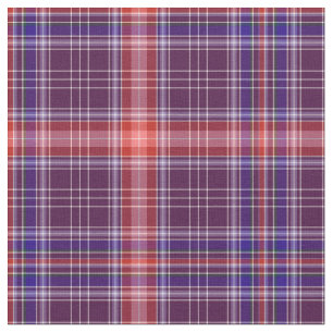 Tissu Plaid pourpre, bleu, et rouge vintage de mariage