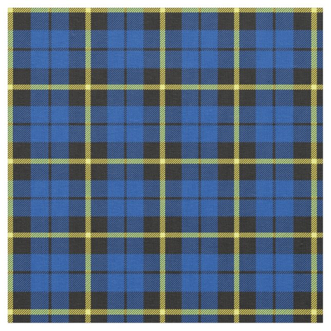 Tissu Plaid profond lumineux print2 de bande de jaune de (Fermer)