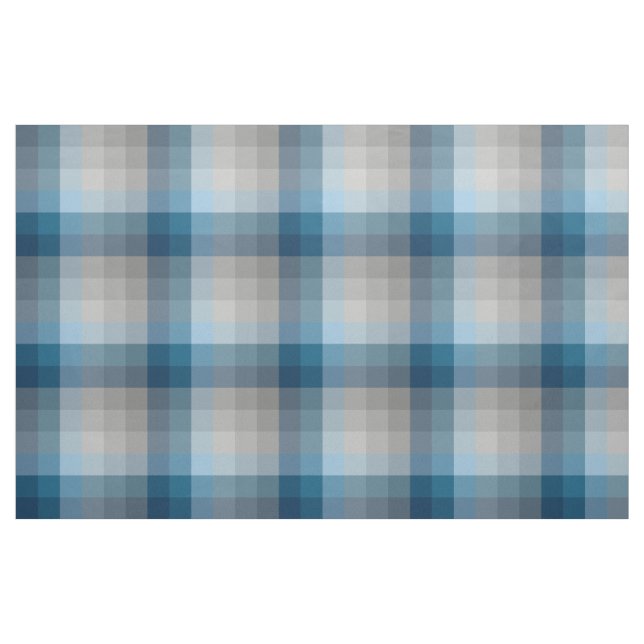 Tissu Plaid psychédélique vintage de damier de Verseau (Fat Quarter)