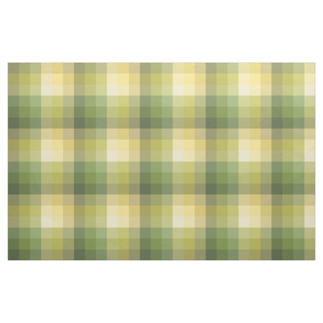 Tissu Plaid psychédélique vintage de damier de Verseau (Fat Quarter)