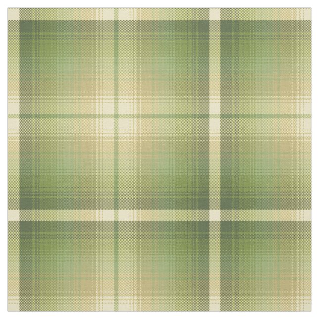 Tissu Plaid psychédélique vintage de Verseau (Échantillon)