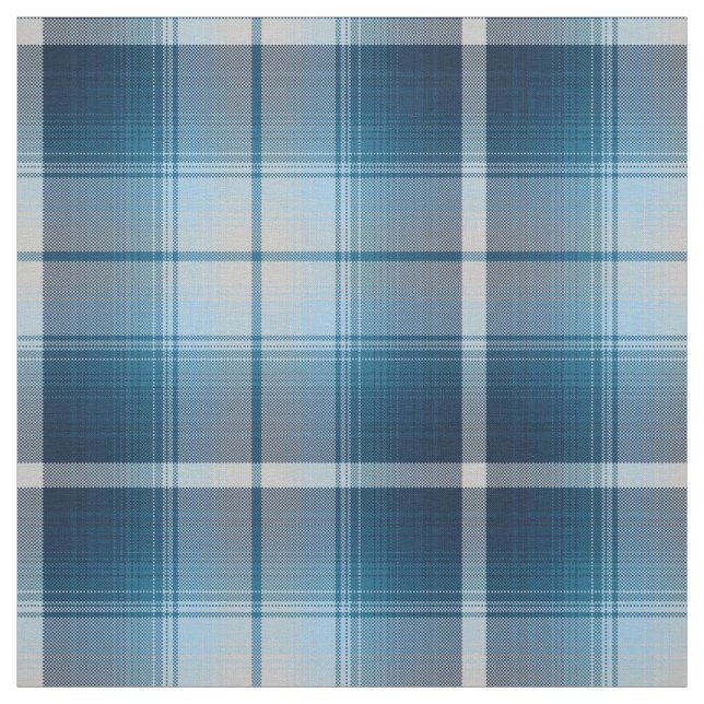Tissu Plaid psychédélique vintage de Verseau (Échantillon)
