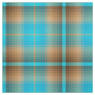 Tissu Plaid psychédélique vintage de Verseau