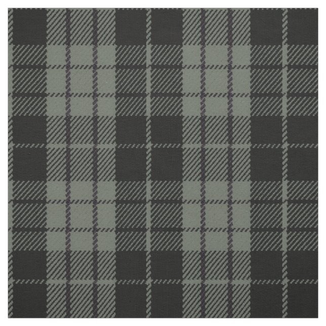 Tissu Plaid rayé gris, gris clair/gris foncé noir/violet (Échantillon)