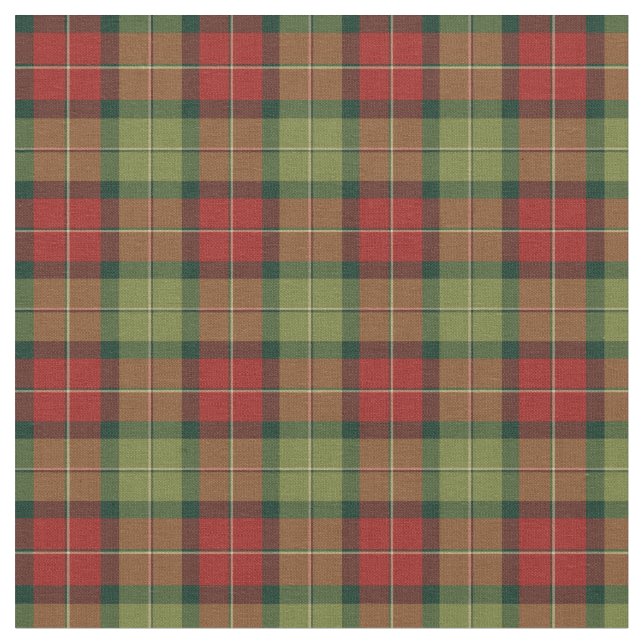 Tissu Plaid rustique de Noël (Fermer)