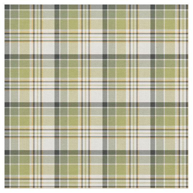 Tissu Plaid rustique vert clair et de bleu marine (Fermer)